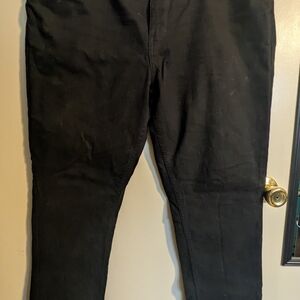 H&M Skinny Twill Pants - Black